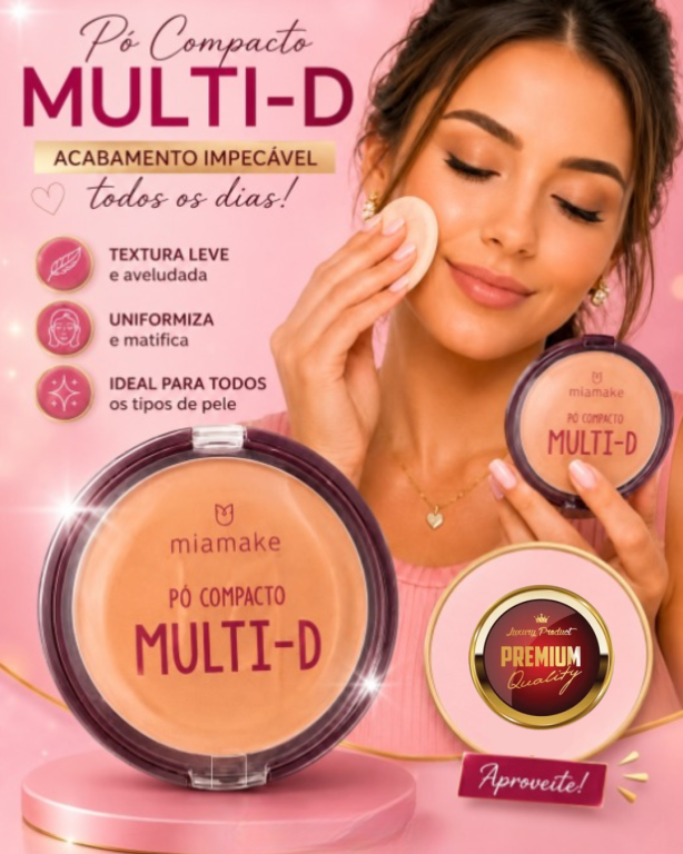 Po Compacto Multi-D Micronizado 10g - MIAMAKE