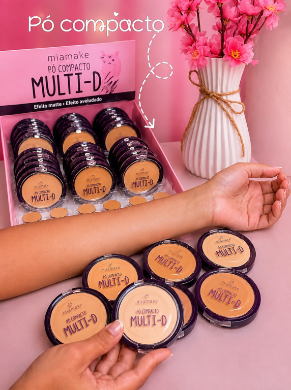 Po Compacto Multi-D Micronizado 10g - MIAMAKE
