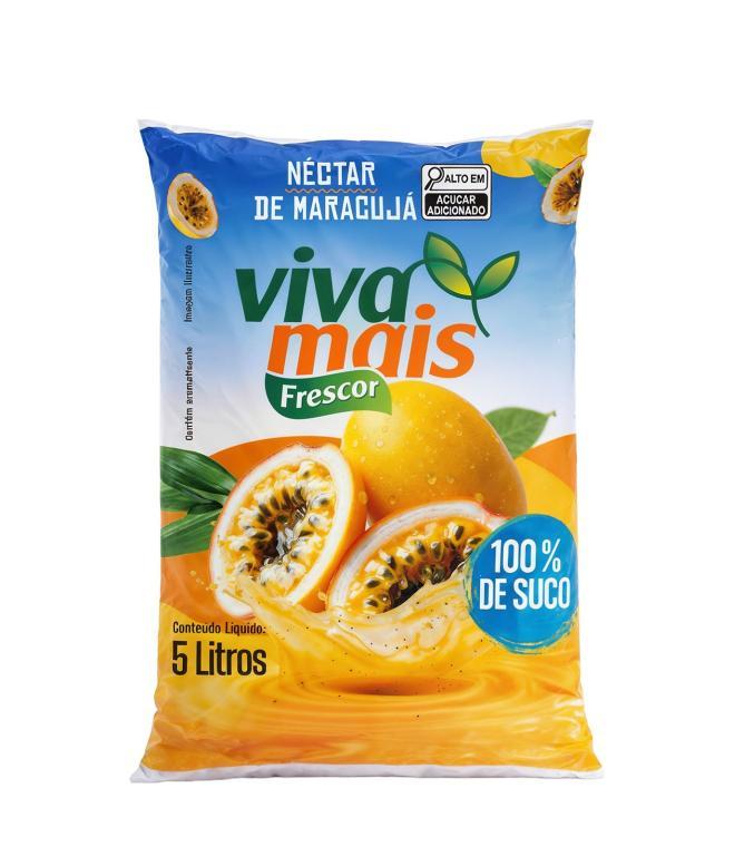 BAG 5L NECTAR MARACUJA VIVA MAIS
