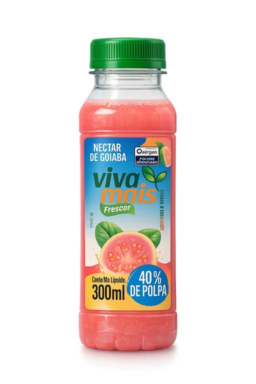 NECTAR DE GOIABA VIVA MAIS FRESCOR - GARRAFA PET 300 ML