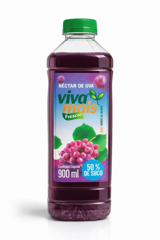 NECTAR DE UVA VIVA MAIS FRESCOR - GARRAFA PET 900ML