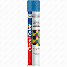 TINTA CHEMICOLOR 250ML MET.AZUL 45X206MM