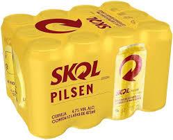 SKOL LT 473ML SH C/12 NPAL
