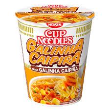 490187-CUP NOODLES GALINHA CAIPIRA NISSIN 24X69