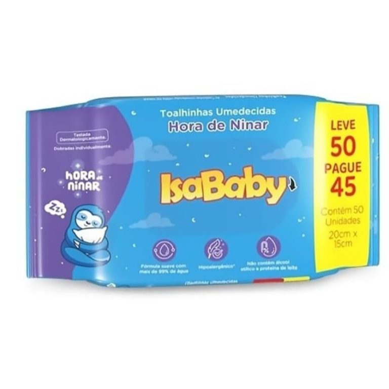 ISABABY TOALHA UMEDECIDA 50 UND