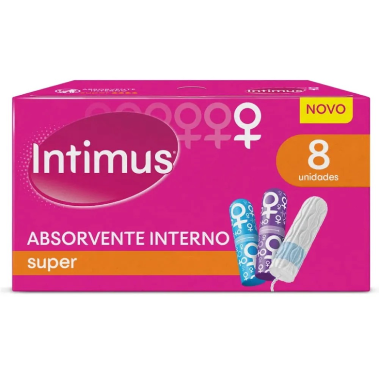 ABSORVENTE INTIMUS INTERNO SUPER 4X8