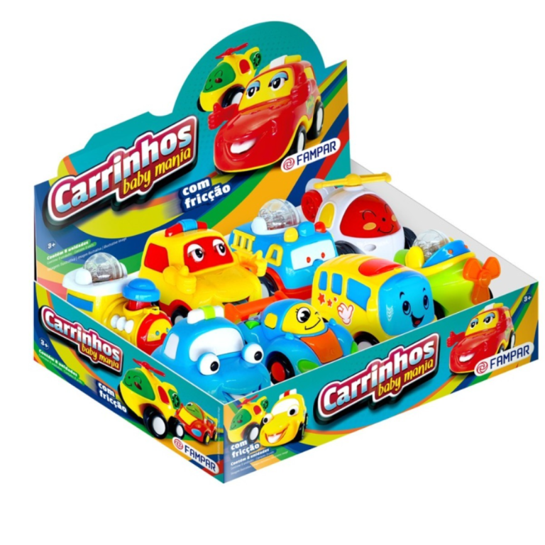 CARRINHOS BABY MANIA DISPLAY C/8 UN