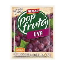POP FRUTA 20 X 25 GR UVA