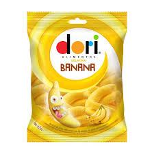 7896058500196 DORI GELATINA BANANA 60G