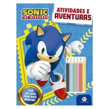 9786526108888 LIVRO SONIC-ATIVIDADES E AVENTURAS