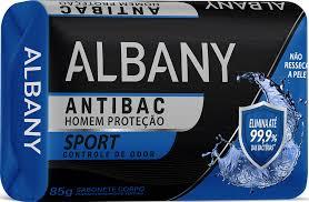 SAB.ALBANY 12X85G HOMEM AZUL