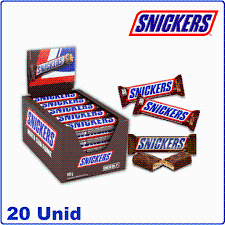 CHOC.SNICKERS CX 20X45GR