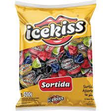 BALA DURA ICEKISS SORTIDA 500G