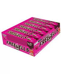 DROPS FREEGELLS PLAY MORANGO RECHEIO SABOR CHOCOLATE 36X12UN