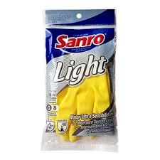 LUVA SANRO LIGHT AMARELA G