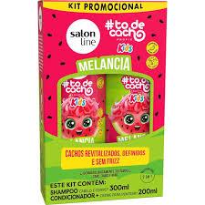 SALON LINE KIT KIDS SHAMPOO 300ML COND 200ML MELANCIA