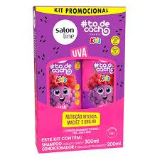 SALON LINE KIT KIDS SHAMPOO 300ML   COND 200ML UVA