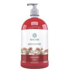 ISACARE SABONETE LIQUIDO MORANGO 500ML