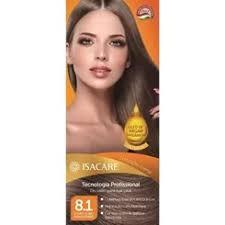 TINTURA ISACARE 8.1 LOURO CLARO ACINZENTADO R 1634