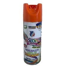 TINTURA COLORIDA TEMPORARIA SPRAY P/ CABELO KOLORE VERMELHO 125ML R733