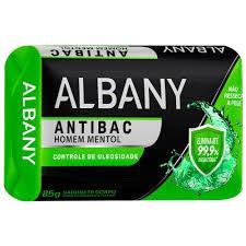 SABONETE ALBANY HOMEM CONTROLE OLEOSIDADE MENTOL12X85GRS REF2638