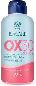 ISACARE AGUA OXIGENADA CREMOSA 30V 100ML 12X1 R81899
