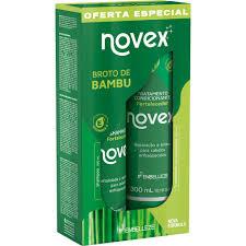 NOVEX KIT SHAMPOO BROTO BAMBU HIDRATANTE COND. 300ML R5218