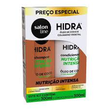 SALON LINE HIDRA KIT SHAMPOO COND 300ML OLEO DE COCO