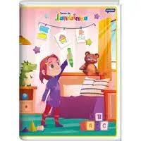 CADERNO 1/4 CF BROCHURA JANDAINHA JANDAIA 48F   07  20X1 R407