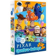 ISAKIDS QUEBRA CABECA PIXAR 100 PECAS 1X3
