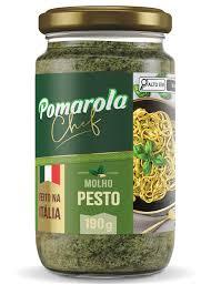 MOLHO PESTO POMAROLA VD 190G