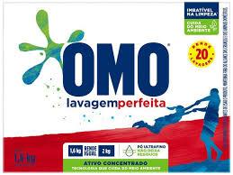 DET PO OMO 1,6KG LAVAGEM PERFEITA