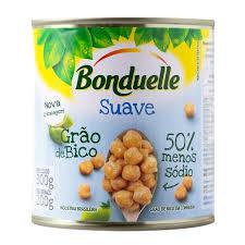 GRAO DE BICO BONDUELLE LT 200G SUAVE