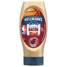 MAIONESE HELLMANS ESQUEEZE 335G BACON