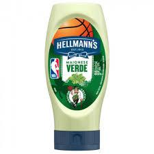 MAIONESE HELLMANS SQUEEZE 335G VERDE