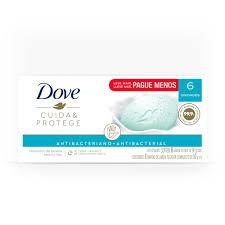 SAB DOVE PROMO CONJ/6 CUIDA PROTEGE 90G