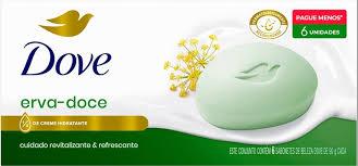 SAB DOVE PROMO CONJ/6 ERVA DOCE 90G
