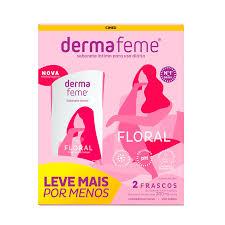 SABONETE INTIMO DERMAFEME FLORAL KIT 2X200ML R0494