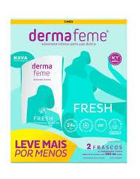 SABONETE INTIMO DERMAFEME FRESH KIT 2X200ML R2712