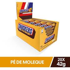 SNICKERS PE DE MOLEQUE CX 20X42GR