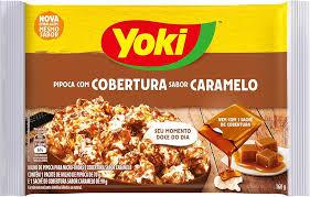 YOKI PIPOCA MICRO CARAMELO 160G