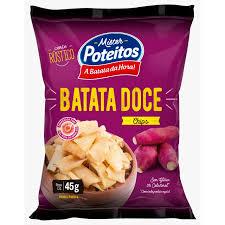 BATATA DOCE CHIPS 45G MISTER POTEITO