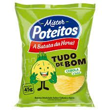 BATATA OND. CEBOLA E SALSA 45G MISTER POTEITO