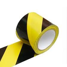 STARLUX AUTO / CONST. FITA DEMARCACAO SOLO 48MMX14M AMAR/PRETA