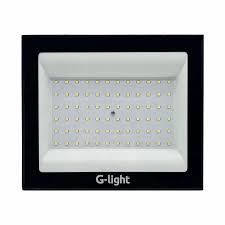 REFLETOR SLIM LED 100 120 6500K AUTOVOLT - ALUMINIO UNICO