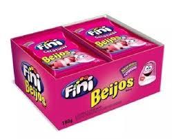 BEIJOS DE MORANGO 24X12X15G