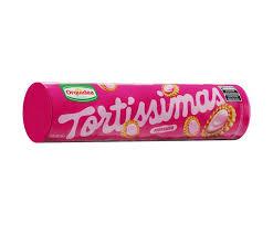 BISCOITO MORANGO TORTISSIMAS 130G(50)