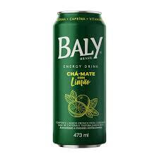 Baly Brasil Cha-Mate c/ Limao 473ml Lata