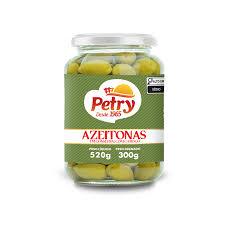 AZEITONAS COM CAROCO EM CONSERVA PETRY 300G