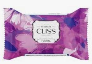 SABONETE CLISS 85 GR FLORAL 108 UNIDADES